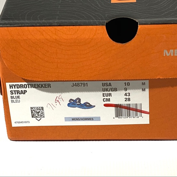 Merrell Hydrotrekker Strap Hiking Sandal - Picture 7 of 8